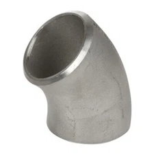 45-DEGREE ELBOW 2" Schedule 40 304/L Stainless Steel Pipe Weld Fitting