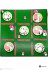 Handmade Wooden Tic Tac Toe Board Game - Woodland Animal Theme — photo 1