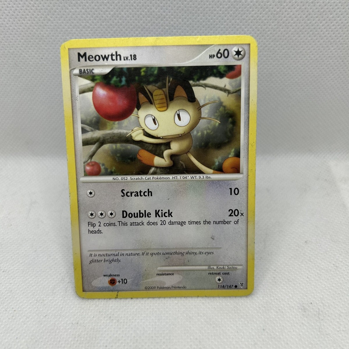 Meowth 114/147 Platinum—Supreme Victors 2009 Pokémon Card | eBay
