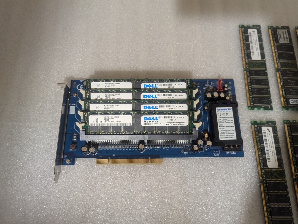 Pcie Ram Slot Expansion Card Laptop RARE VTG TESTED LOOK 4GB