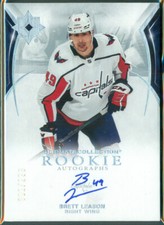 2021-22 Upper Deck Ultimate Collection Rookie Autographs BRETT LEASON RC 001/299