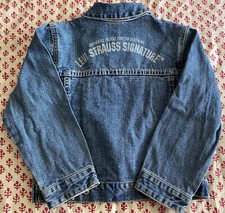 Levi Strauss VTG 5T Toddler Boys Blue Jeans Cotton Auth Patent Riveted RARE