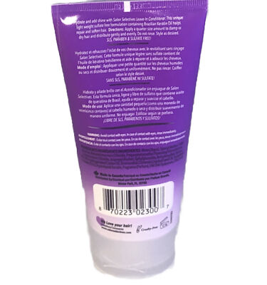 SHIP24H-Salon Selectives 4oz Hair Treatment Instant Repair Leave