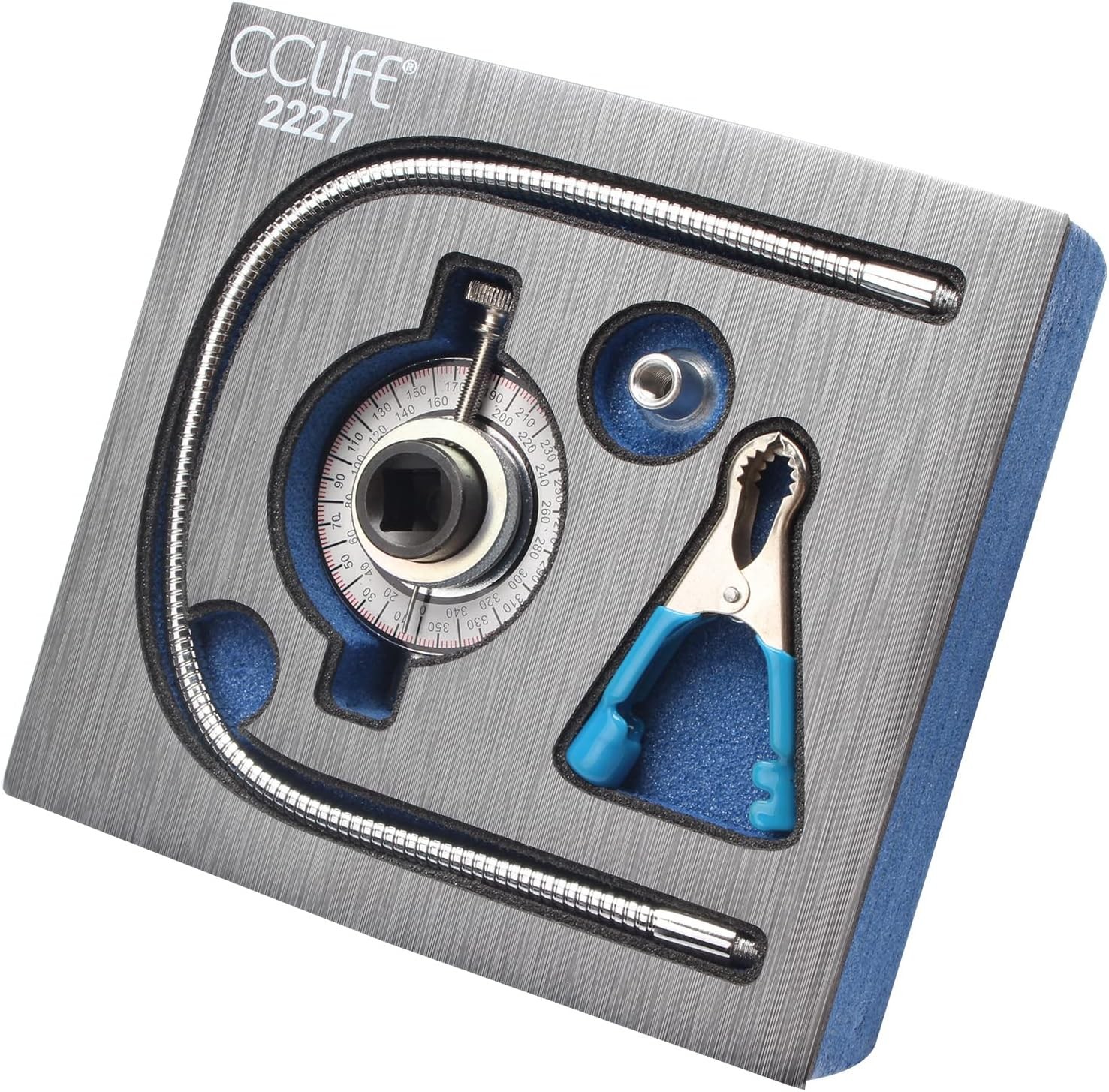 Cle angulaire de serrage 1/2 CCLIFE avec cadran 360 degres precis