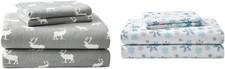Flannel Cotton Bedding Set - Ultra Soft Queen Sheet Set