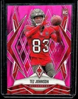 2025 Panini Phoenix Football Pink Seismic Tez Johnson #166