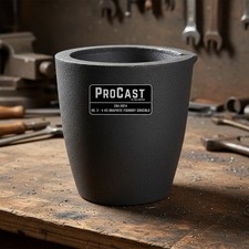 Compact 6kg Graphite Crucible with Strong Heat Resistance for Advanced Metalwork