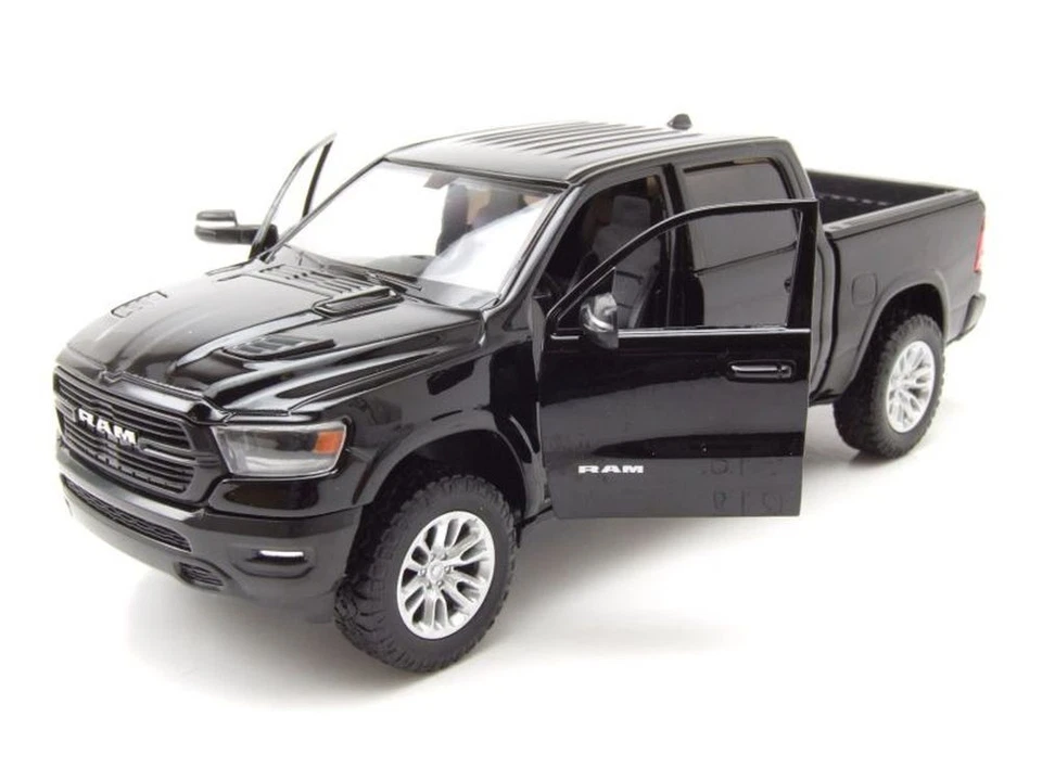 Ram 1500 Crew Cab Laramie Pick Up 2019 schwarz Modellauto 1:24 Motormax - Bild 4 von 4