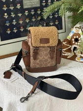 coach Sprint Sling Pack In Signature Canvas cdb70 $378