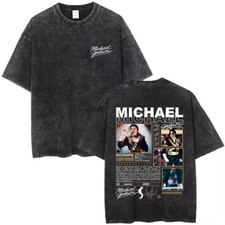 Michael Jackson Back Print Tee, Vintage Washed MJ Shirt FREESHIPPING