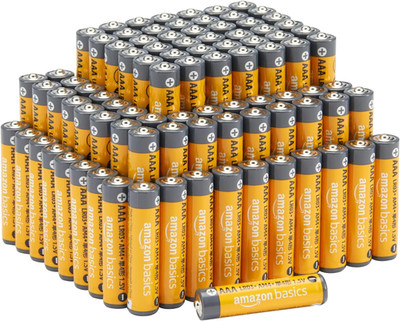 Amazon Basics Aaa-Alkali-Hochleistungsbatterien, 1,5 V, 10 Jahre Lagerfähig, 100