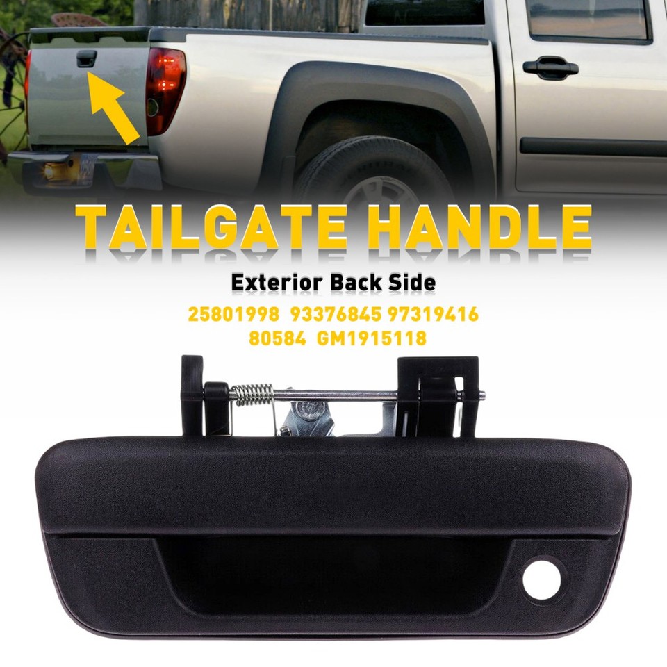 Tailgate Handle Replacement For Chevy Colorado & GMC Canyon (2004-2012) – 25801998, 93376845