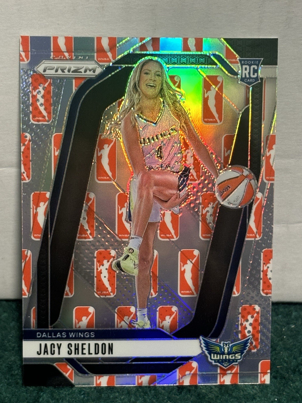 2024 Panini Prizm WNBA Logo Prizm Jacy Sheldon #141 Rookie RC