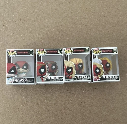 Bitty Pop Funko Lot Deadpool Sleepover Larp Heavy Metal Beauty Pageant