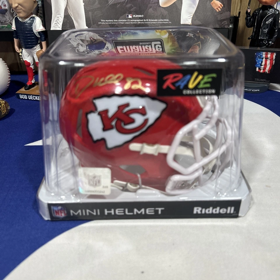 Autenticação Dante Hall, Rave, Mini assinado e Beckett Witness - Imagem 4 de 4