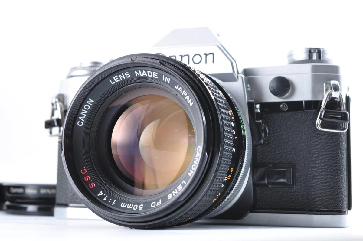 Las mejores ofertas en Cámaras fotográficas Canon AE-1 50 mm | eBay