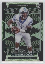2020 Panini Obsidian Draft Picks Electric Etch Green 3/15 Lynn Bowden Jr #45 s1i