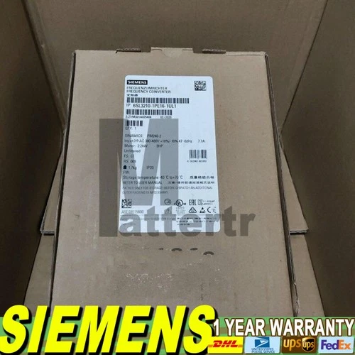 New Siemens SINAMICS PM240-2 Unfiltere 6SL3210-1PE16-1UL1 6SL3 210-1PE16-1UL1
