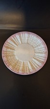 Belleek Black Mark Porcelain 7.5 Inch Pink Shell Plate Irish Antique