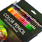 Colored Pencils Set 48 Professional Oil Based Colouring Drawing For Kids Artist