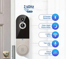 Unbranded Ampoule Smart Wi-Fi sans fil avec prise de vue.