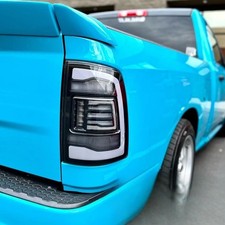 Hc Led Clear Tail Lights For Dodge Ram 1500 2500 2009-2018 Sequential Rear Lamps