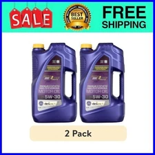 (2 pack) Royal Purple High Performance Motor Oil 5W-30, Premium Synthetic