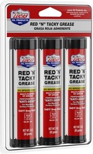 Lucas Oil 10318 Red N Tacky Grease 3 Ounce Combo Pack, Totally 9 Ounce 