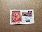 India 1957 FDC +Indian Mutiny Centenary #289-90 +Battle Scene Cachet +Scarce