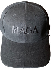 MAGA Blackout Embroidered Cap Patriotic TRUMP Hat Make America Great Again