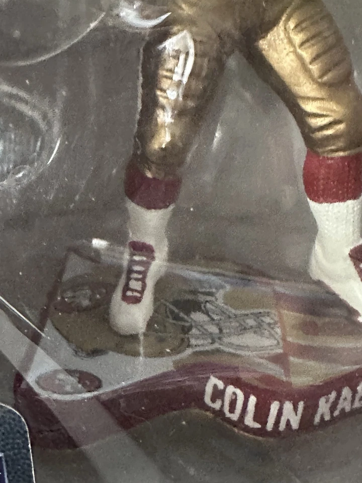 Colin Kaepernick Bobblehead NFL San Francisco 49ers SF NINERS FOCO NFLPA - NOS Foto 4 de 4