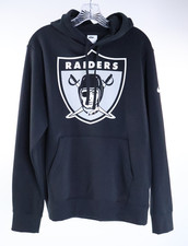 Nike Las Vegas Raiders Hoodie Sweatshirt Mens Small Black NFL Football NWT