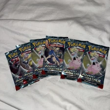 Pokemon TCG - Journey Together Booster Packs (x6) Full Art Set - NEW & SEALED ✅ 