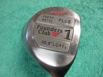Founders Club Fresh Metal Plus FMP 10.5* Driver, 44'' R Flex Graphite, Very Good!