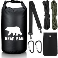 1 Set Bear Food Bag for Camping Ultralight Food Hanging System Includes Water...