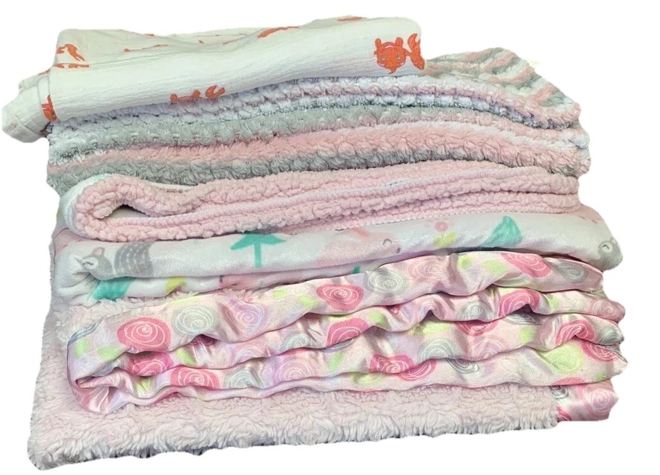Mantas para bebé niña (juego de 4) Cloud Nine, Aden + Anais pasos suaves Foto 4 de 4