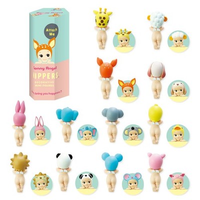 Sonny Angel Sammelfigur mit Tiermütze | Blind Box Hippers Animals Series | 8 cm
