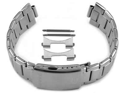 Bracelet De Montre En Acier Inoxydable Pour Casio EDB-600D-8 Et EDB-610D - Neuf Avec étiquettes, Unisexe