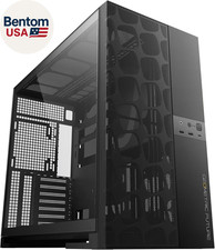 M5 Vent Mesh Front Panel Tempered Glass Mid Tower, E-ATX/ATX Gaming Case, High A