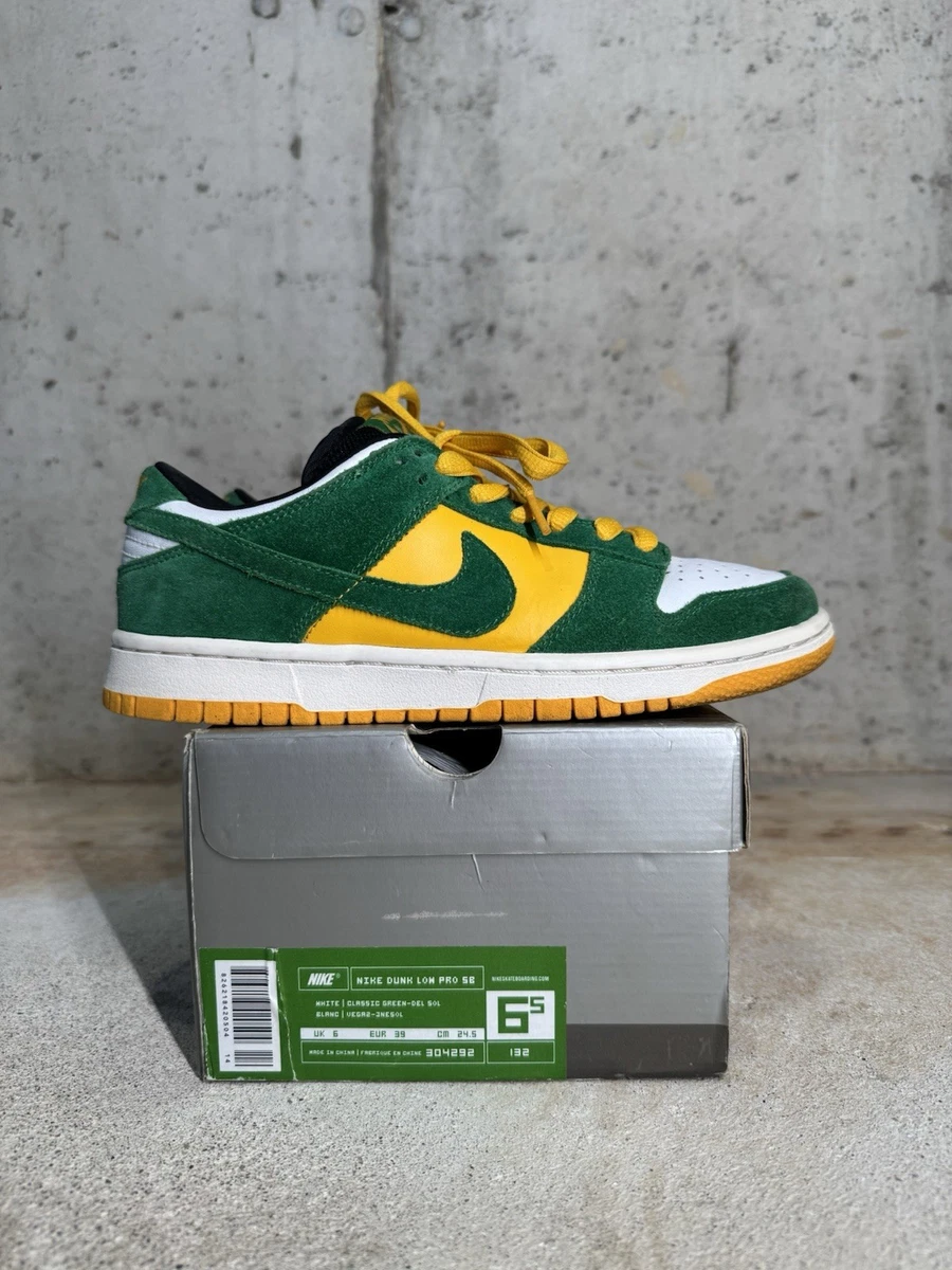 Nike SB Dunk Pro Low Green for Sale | Authenticity Guaranteed | eBay
