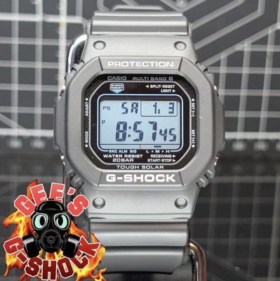Casio G-Shock GW-M5610 Solar Multiband Schwarz Blau (U)pdated Square GW-M5610U-1C