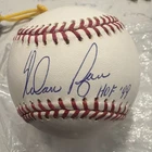 Nolan Ryan Signed Official MLB Major League Baseball MLB Ryan Authenticated