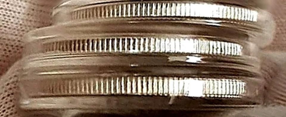 ( 3 ) Lot 1925 STONE MOUNTAIN AU Detailed Commemorative Silver Half Dollar Coins - Image 3 of 3