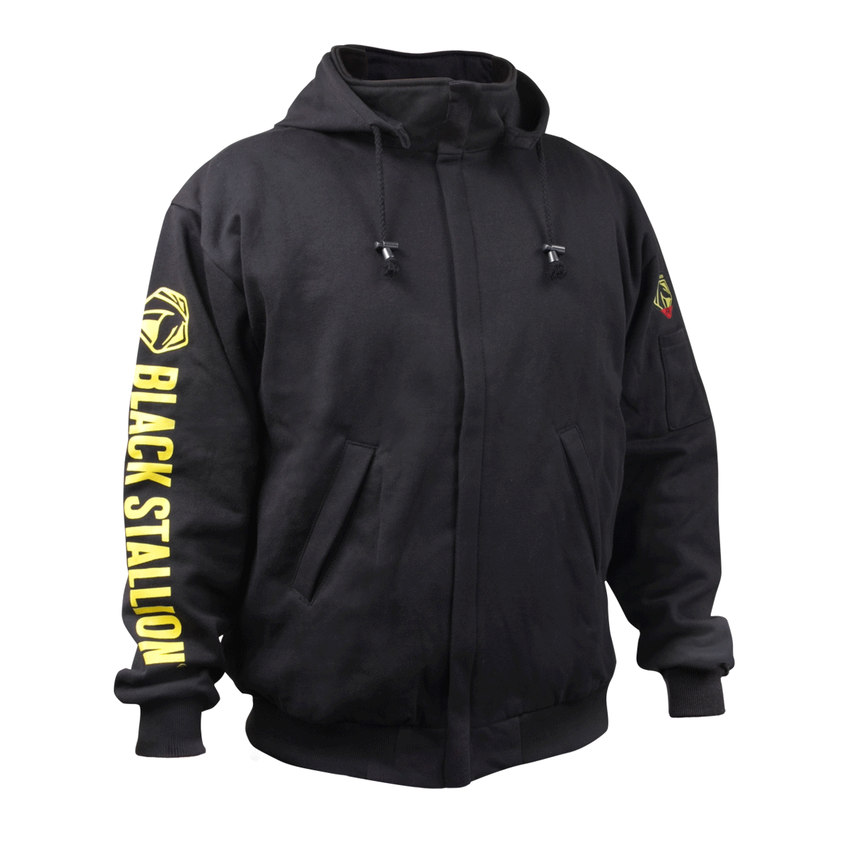Revco JF1331 TruGuard Black Stallion FR Cotton Hooded Hoody