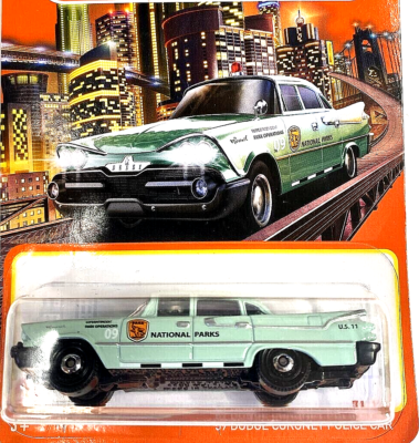 Matchbox Toy Car 71/100 - '59 Dodge Coronet Police Car | eBay