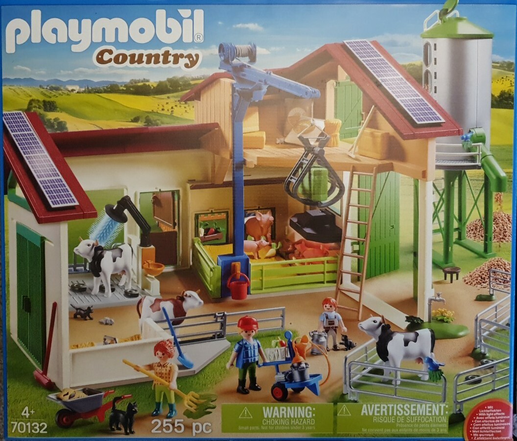 PLAYMOBIL 70132 Country Large Farm with Silo New/Original Packaging