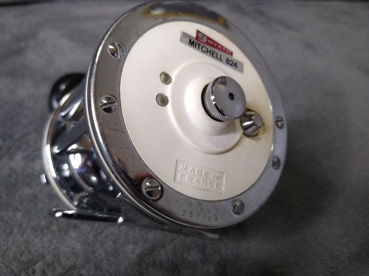 Vtg Garcia Mitchell 624 Fishing Reel Made In France See Pics Very