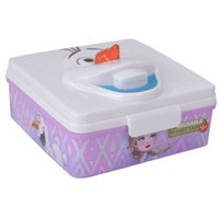 Brotdose 3D Frozen Die EisköNigin Olaf Lunchbox FrüHstüCksbox 15X14X8Cm Brotbox