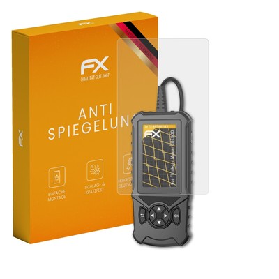 atFoliX 2x Displayfolie für Thinkcar Mucar CDE900 Schutzfolie matt&stoßfest