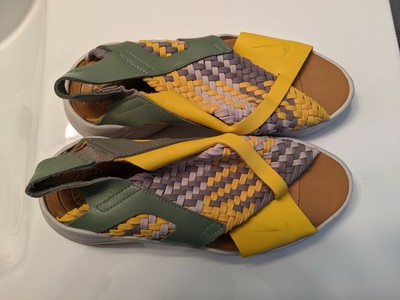 Nike Women S Air Huarache Ultra Sandals Black Us 12 Eu 44 5 Slingback Leather Ebay